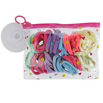 Elli by Capelli 60 pc Hosiery Ponies in Reusable Pouch