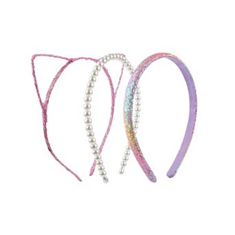 Girls Elli by Capelli 3 pc Mixed Headband Set