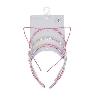 Girls Elli by Capelli 3-pc. Mixed Headband Set