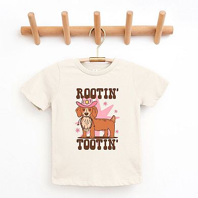Rootin' Tootin' Dog Youth Short Sleeve Graphic Tee