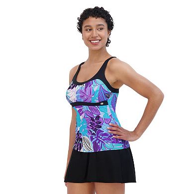 Women's ZeroXposur Floral Print Tankini Swim Top