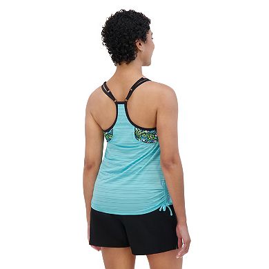 Women's ZeroXposur Envelop Ruched 2-in-1 Swim Top