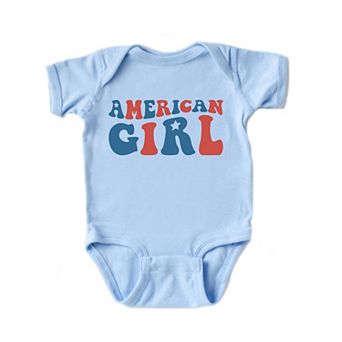 American Girl Stars Baby Bodysuit