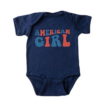 American Girl Stars Baby Bodysuit