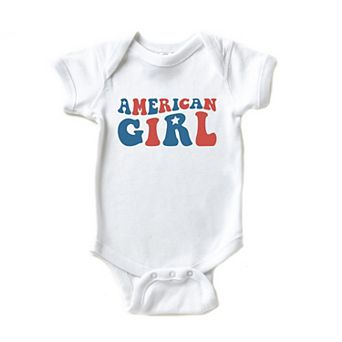 American Girl Stars Baby Bodysuit
