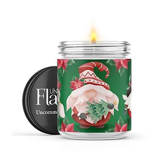 Christmas Gnomes - 22-oz Candle Jar - Peppermint