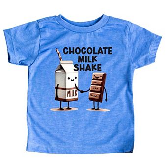 Chocolate Milk Shake Toddler Short Sleeve Graphic Tee