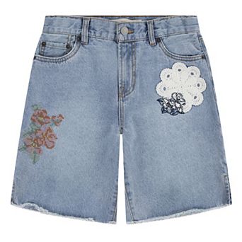 Girls 7-16 Levi's® Patch Skater Shorts