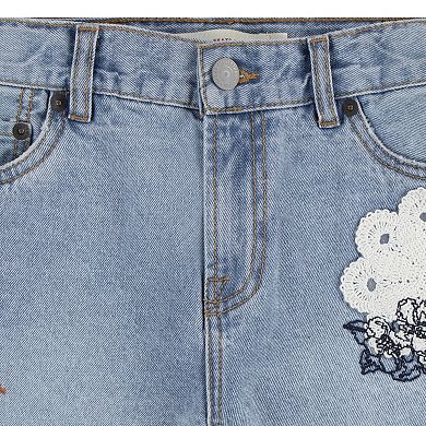 Girls 7-16 Levi's® Patch Skater Shorts