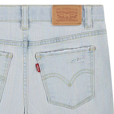 Girls 7-16 Levi's® Girlfriend Rainbow Jean Shorts
