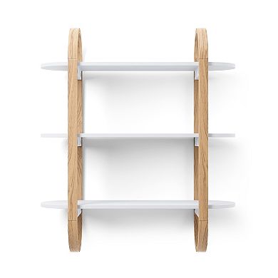 Umbra Bellwood 3-Tiered Oval Wall Shelf