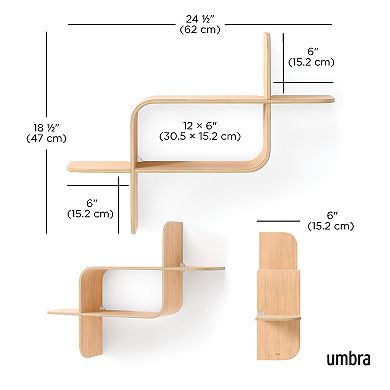 Umbra Modern Montage Shelf