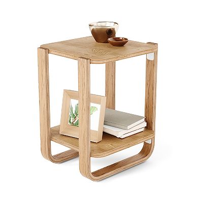 Umbra Bellwood Curved Modern Tiered End Table