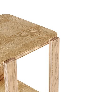 Umbra Bellwood Curved Modern Tiered End Table
