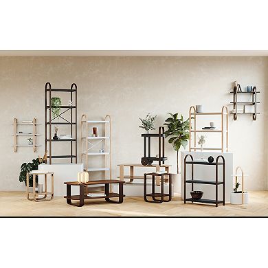Umbra Bellwood Curved Modern Tiered End Table