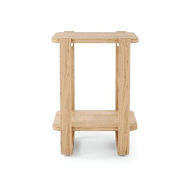 Umbra Bellwood Curved Modern Tiered End Table