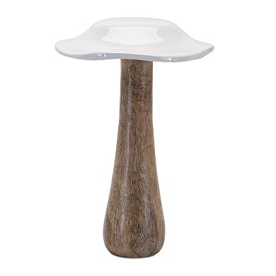 Mushroom (Set of 4) 5.25"H, 7.5"H Wood