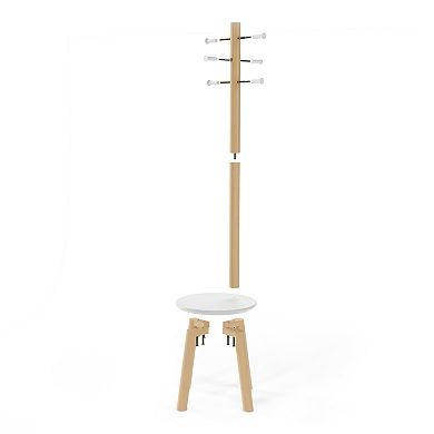 Umbra Pillar Stool and Coatrack