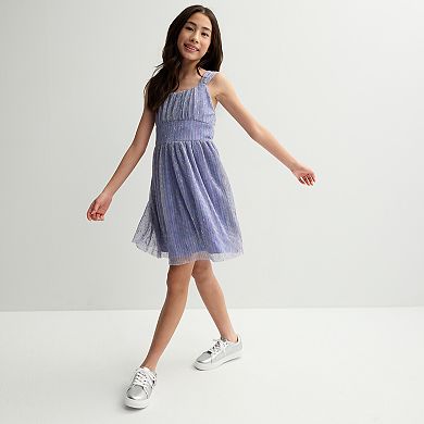 Girls 7-16 Speechless Shimmering Knee Length Dress