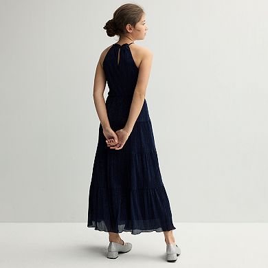 Girls 7-16 Speechless Tiered Halter Maxi Dress