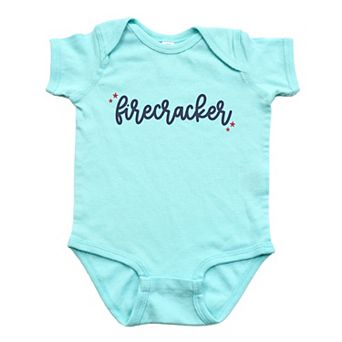 Firecracker Stars Baby Bodysuit
