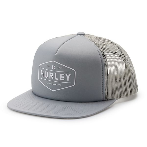 Men's Hurley Trucker Hat - Gray