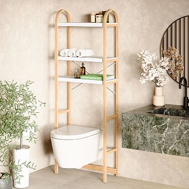 Umbra Bellwood Over Toilet Arched Storage Shelf