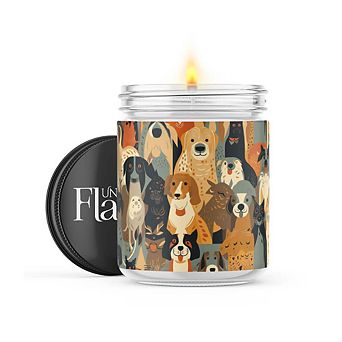 All Over Dogs - 22-oz Candle Jar - Black Ice