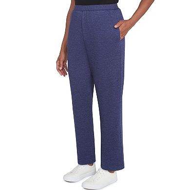 Women's Alfred Dunner Classic Straight Leg Medium Length Pants
