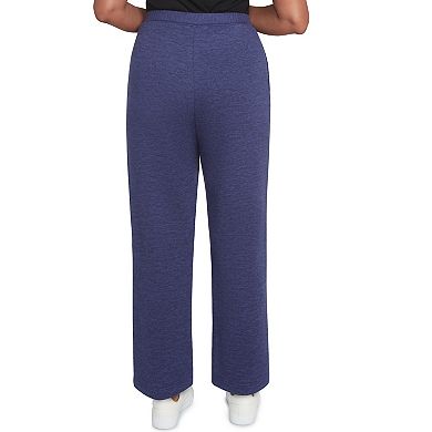 Women's Alfred Dunner Classic Straight Leg Medium Length Pants