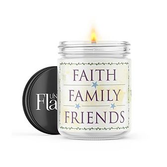 Faith Family Friends - 22-oz Candle Jar - Warm Vanilla Sugar