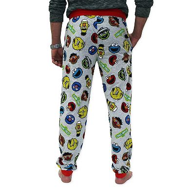 Sesame Street Characters Elmo Cookie Monster Jogger Pajama Pant