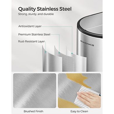 Top Wing Lid Garbage Cans - Secure and Convenient Waste Solutions