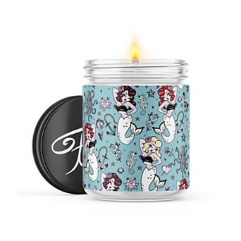 Molly Mermaid - 22-oz Candle Jar - Sea Salt & Peony