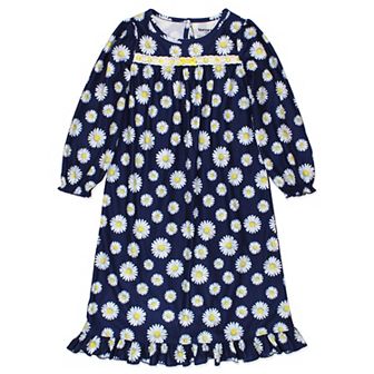 Komar Kids Daisy Flannel Toddler Granny Gown Nightgown
