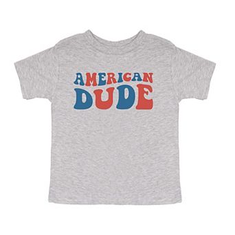 American Dude Youth Short Sleeve Graphic Tee