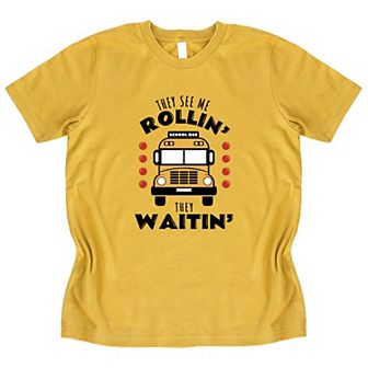 They See Me Rollin' Youth Short Sleeve Graphic Tee
