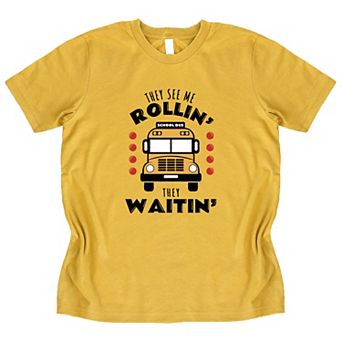They See Me Rollin' Youth Short Sleeve Graphic Tee