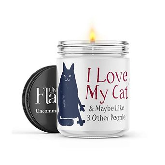 Love My Cat - 22-oz Candle Jar - Mahogany Teakwood
