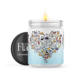 Cat Hearts - 22-oz Candle Jar - Mahogany Teakwood