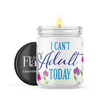 I Can't Adult Today - 22-oz Candle Jar - Black Ice