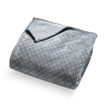 SUPERIOR Alaska Diamond Plush Fleece Ultra-Soft Blanket