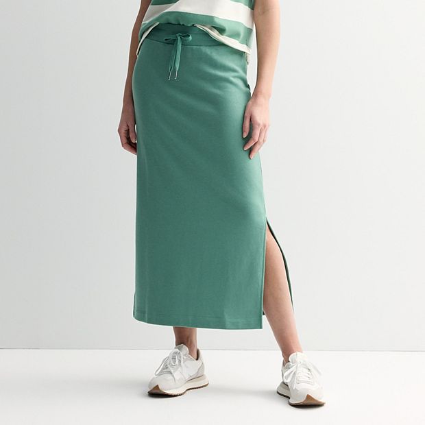 Women's Sonoma Goods For Life® French Terry Stripe Skirt