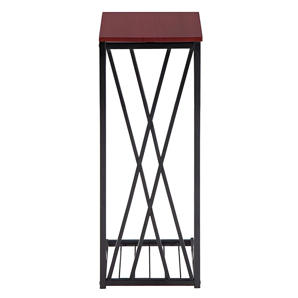 Sofa Table Coffee Table Ctype Table Cross Line Brown Desktop