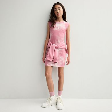 Girls 7-16 Adyson Parker 3D Embellished Hoodie & Sleeveless Dress Set