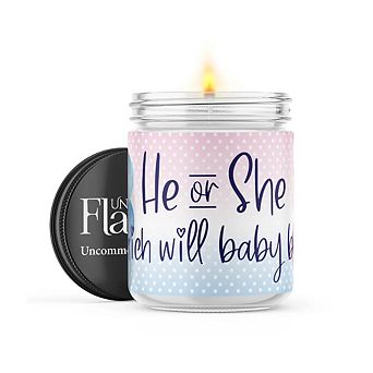 Gender Reveal Balloons - 22-oz Candle Jar - Inner Peace