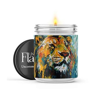 Lion - 22-oz Candle Jar - Warm Vanilla Sugar