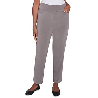 Women's Alfred Dunner Knit Corduroy Pull-On Average Length Pants