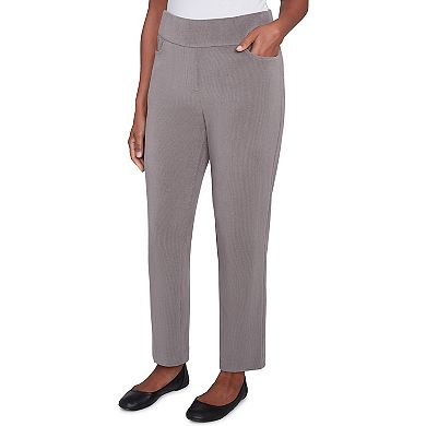 Women's Alfred Dunner Knit Corduroy Pull-On Average Length Pants