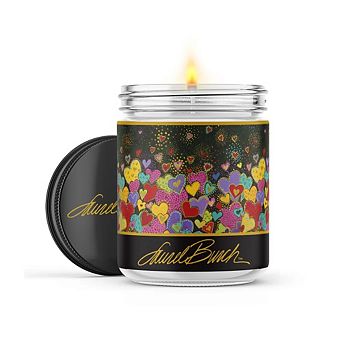 Dancing Hearts - 22-oz Candle Jar - Warm Vanilla Sugar